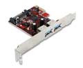 iStarUSA PCI Express 1x V2.0 (5.0Gbps) to 2-port USB3.0 (compatible with 2.0 and 1.0) host controller