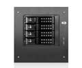 iStarUSA S-35-DE4 Compact Stylish 4x 3.5" Hotswap Trayless mini-ITX Tower - Black