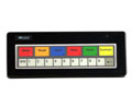 Logic Controls KB1700 17 KEY Programmable KEYPAD (BUMP BAR) - Black, PS/2 Interface, RJ-PS/2 Cable, Legend Sheet D (Positouch Compatible Layout)