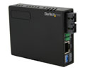 STARTECH 10/100 Multi Mode Fiber to Ethernet Media Converter SC 2km with PoE - 1 x RJ-45 PoE