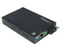 STARTECH 10/100 Mbps Multi Mode Fiber Media Converter, SC 2 km - 10/100Base-TX, 100Base-FX - Desktop, Rack-mountable