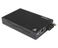 STARTECH Gigabit Ethernet Multi Mode Fiber Media Converter SC 550m - 1000 Mbps - 10/100/1000Base-T, 1000Base-SX/LX - Rack-mountable, Desktop