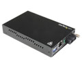 STARTECH Gigabit Ethernet Single Mode Fiber Media Converter SC 40 km - 1000 Mbps - 10/100/1000Base-T, 1000Base-SX/LX - Rack-mountable, Desktop
