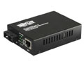 TRIPP LITE Gigabit Media Converter - 1 x Network (RJ-45) - 10/100/1000Base-T, 1000Base-FX - External