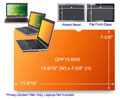 3M GPF15.6W9 Gold Frameless Privacy Filter for 15.6" Widescreen Laptop (16:9)