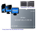 3M PF19.0 Black Frameless Privacy Filter for Desktop 19" LCD Standard Monitor (5:4)