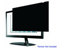 Fellowes PrivaScreen Blackout Privacy Filter - 23.0" Wide Crystal Clear, Black - 23" Monitor