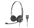 Sennheiser SC 260 Headset - Stereo - Black, Silver - Wired - 180 Ohm -  Over-the-head - Binaural - Semi-open - Noise Cancelling Microphone