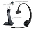 Sennheiser MB Pro 1 UC ML Headset - Mono - Wireless - Bluetooth - Over-the-head - Monaural - Circumaural - Noise Cancelling Microphone