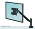 Fellowes 8038201 Mounting Arm for Flat Panel Display - 21" Screen Support - 20 lb Load Capacity - Black, Pearl