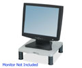 Fellowes Monitor Riser - Up to 21" Screen Support - 60 lb Load Capacity - CRT, LCD Display Type Supported - 4" Height x 13.1" Width x 13.5" Depth - Desktop