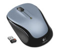 Logitech Wireless Mouse M325 - Optical - Wireless - Radio Frequency - Silver - USB - 1000 dpi - Scroll Wheel - 2 Button(s) - Symmetrical