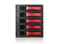 iStarUSA 3x5.25" to 5x3.5" SAS/SATA 6.0 Gb/s Hot-Swap Cage - Red
