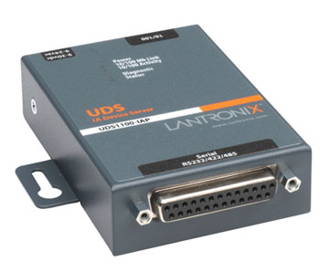 Lantronix UDS1100-IAP Industrial Device Server - 1 x DB-25 , 1 x RJ-45