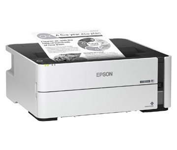 Epson WorkForce ST-M1000 Desktop Inkjet Printer - Monochrome - 1200 x 2400 dpi Print - Automatic Duplex Print