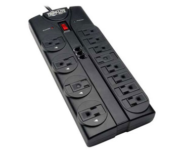 TRIPP LITE Protect It! 12-Outlets Surge Suppressor - 12 x NEMA 5-15R - 1.88 kVA - 2160 J - 120 V AC Input