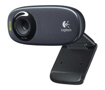 Logitech C310 Webcam - Black - USB 2.0 WEBCAM C310 HD 720P W/MIC/5MP CAMERA/5FT USB 2.0 CABL XP/VISTA/7